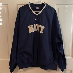 Navy lightweight pullover